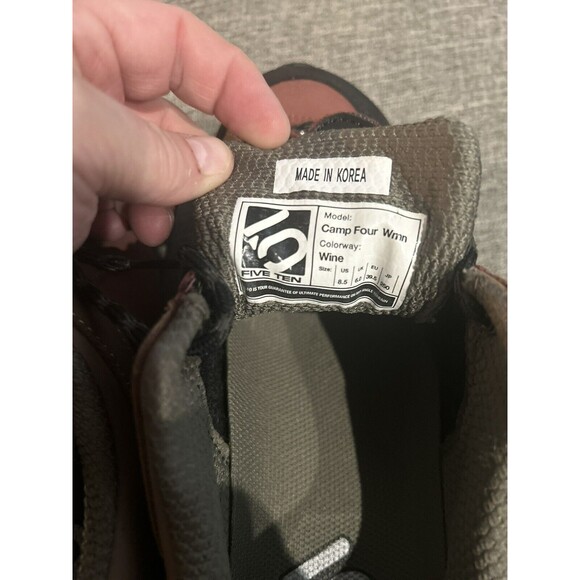 Five Ten 5.10 Camp Four Rock Climbing Approach Shoes Womens 8.5 - Picture 7 of 7